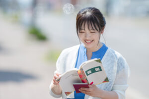 心機の転換で人生を楽しむ女性