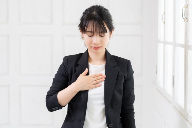 自分の感情に気づいて落ち着く