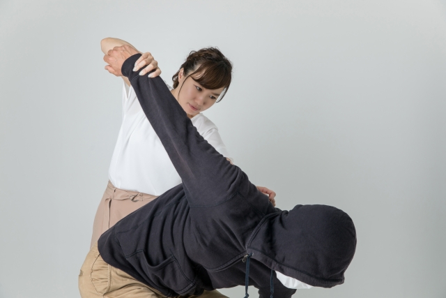 護身術を習う