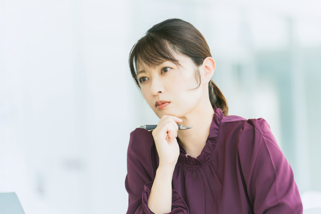 不安で悩む